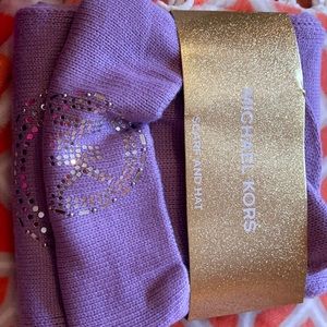 Michael Kors scarf and hat
